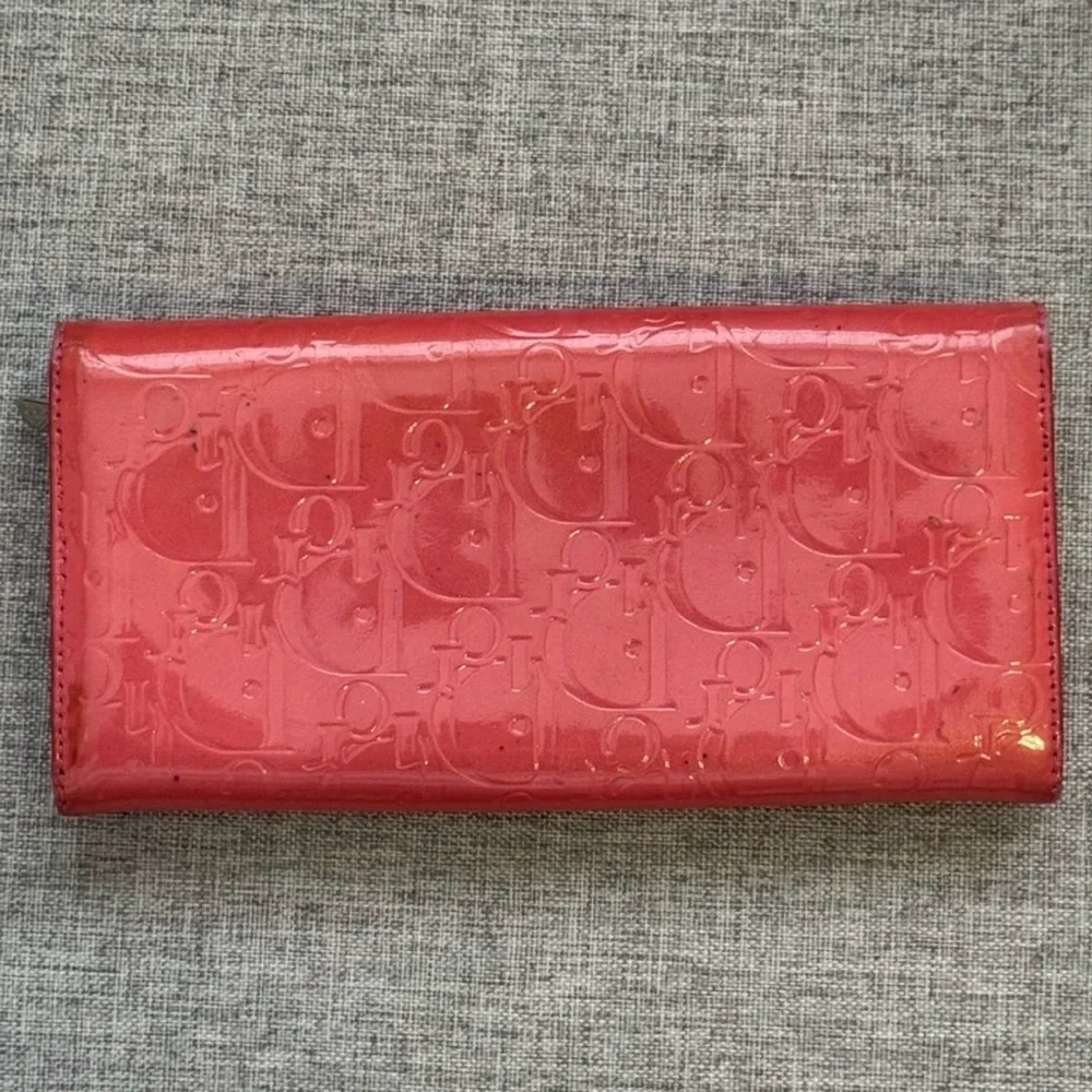 Christian Dior wallet & key holder set